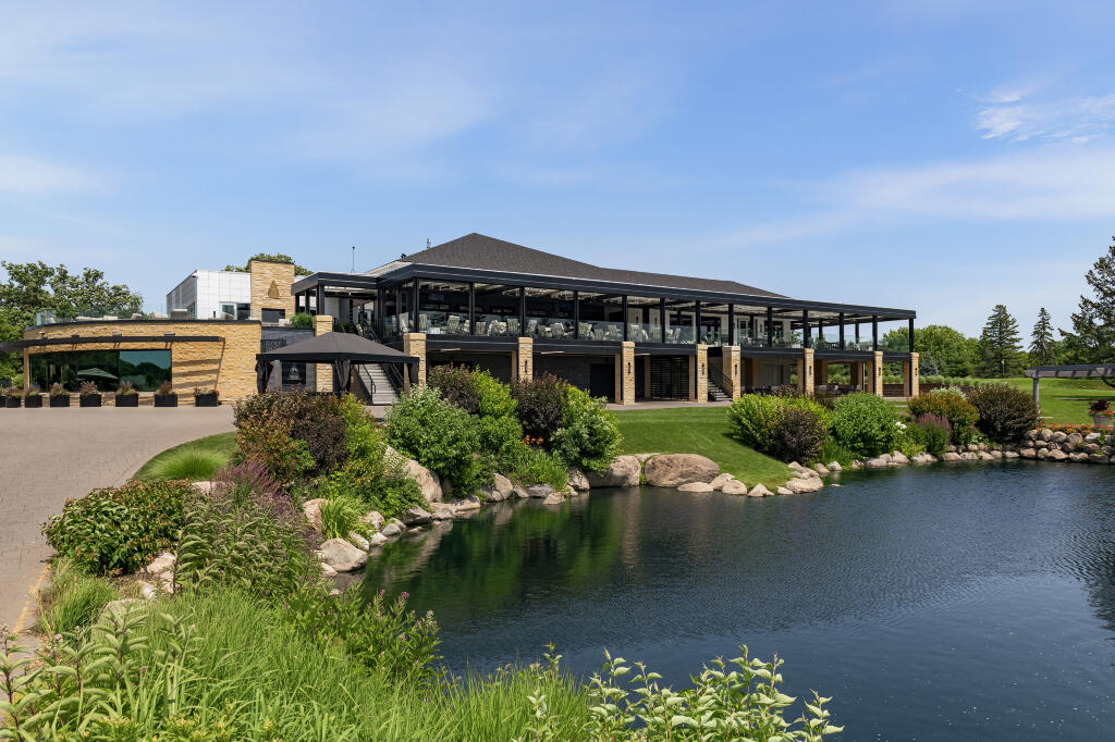 Aulik Design Build: Golf / Country Club, Patio Deck From Water After